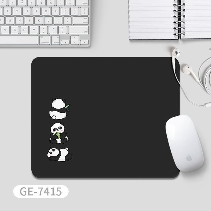 Cute Panda Theme Desk Mat