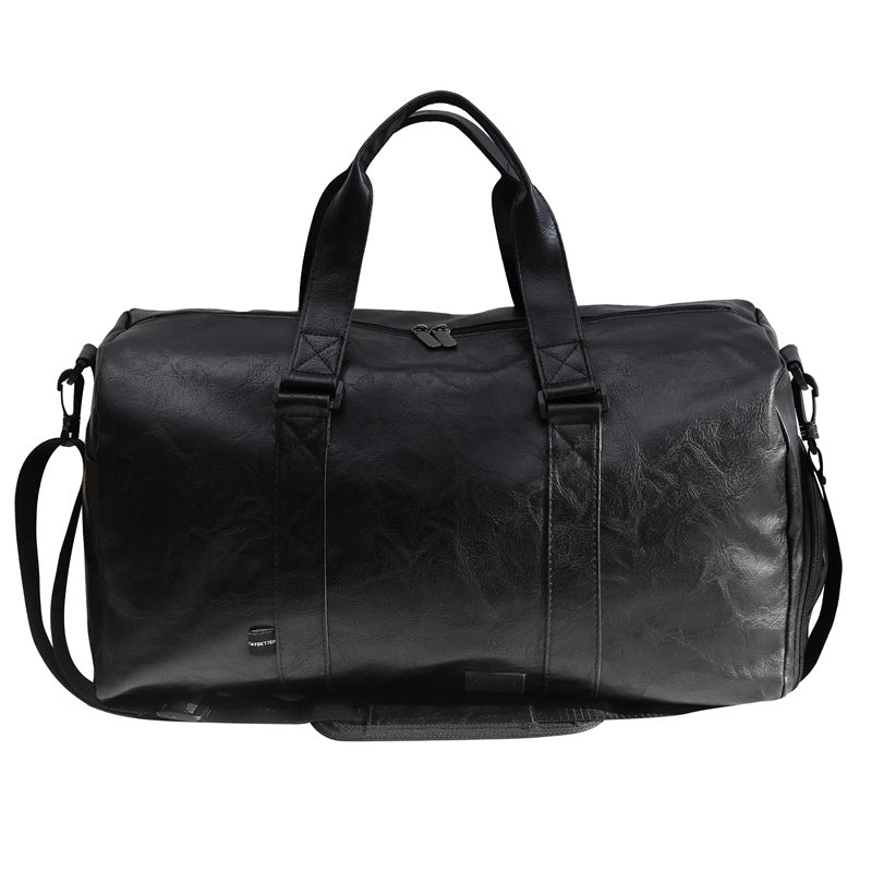 Durable Leather Weekender Duffle Bag Kalsten