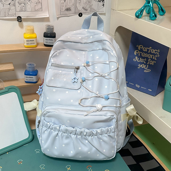 Cute Polka Dot Design Backpack Kalsten