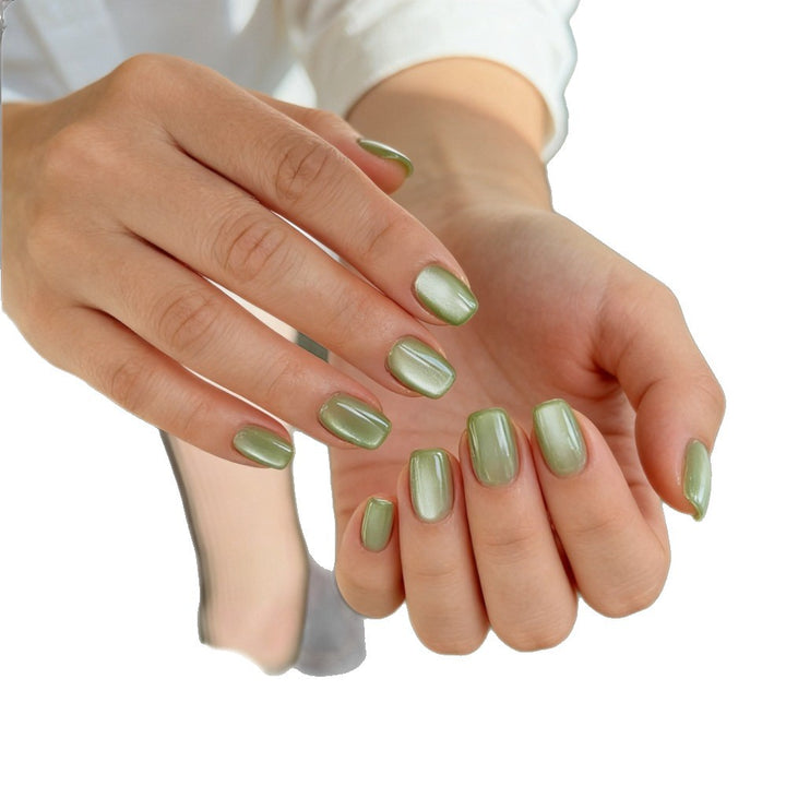 Stylish artificial nails with elegant high-gloss finish Kalsten