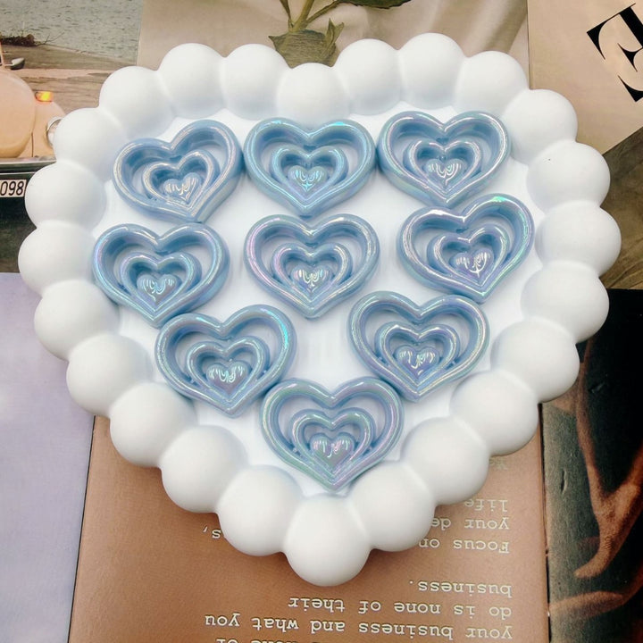 Decorative Heart-Shaped Resin Candle Holder kalsten