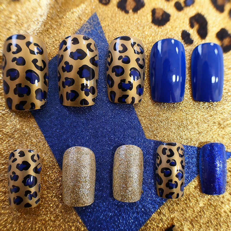 Luxurious Leopard Print Nail Art Kalsten