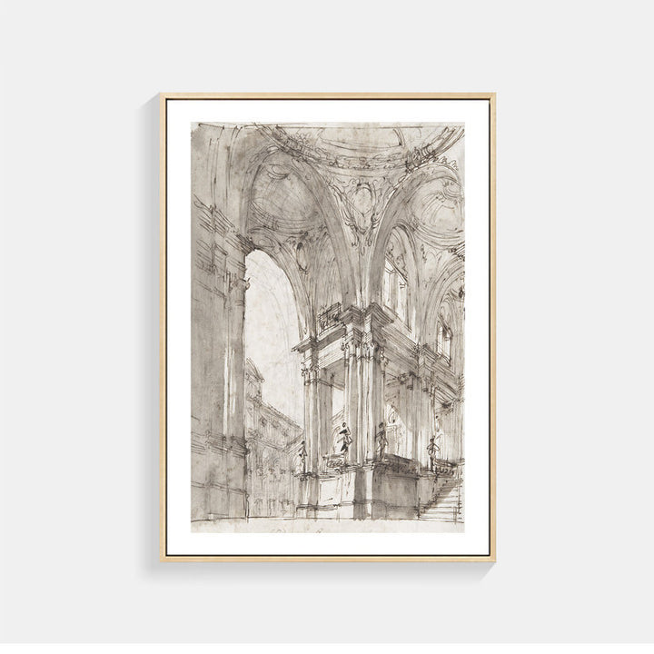 Architectural Artwork Print for Home Decor