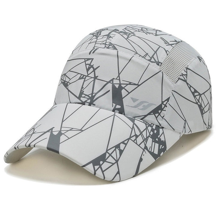 Women’s sporty running cap with stunning geometric pattern Kalsten