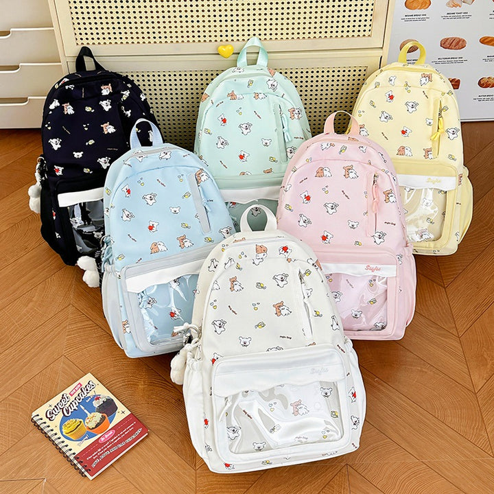 Cute Cartoon-Patterned Backpack Kalsten