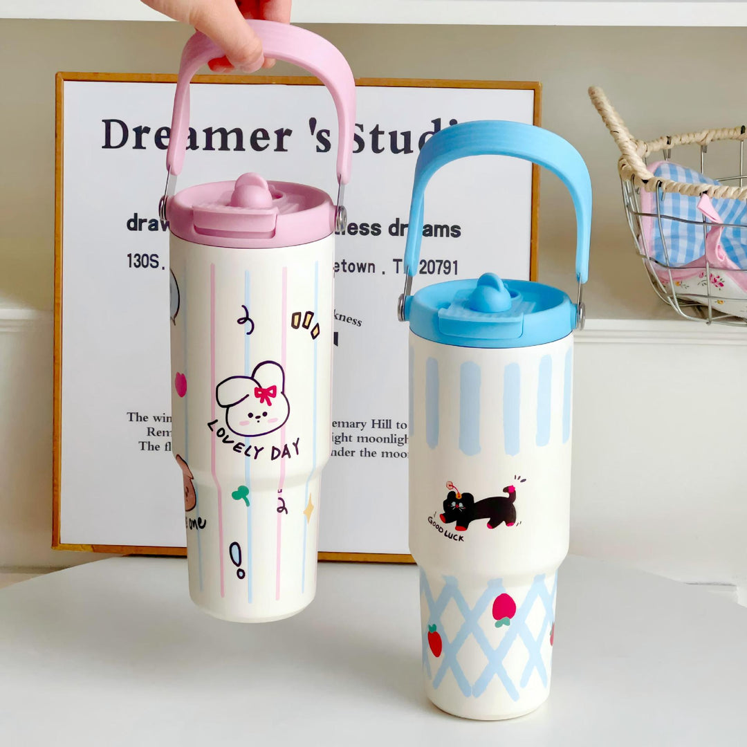 Women's sweet and playful insulated bottle Kalsten