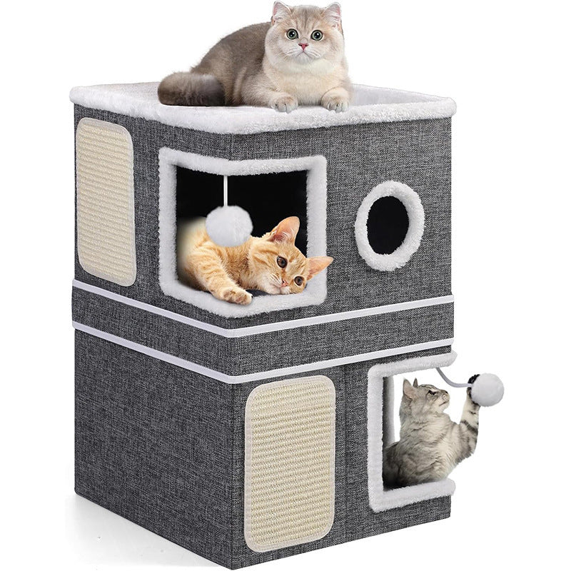 Plush Cat Hideaway Kalsten
