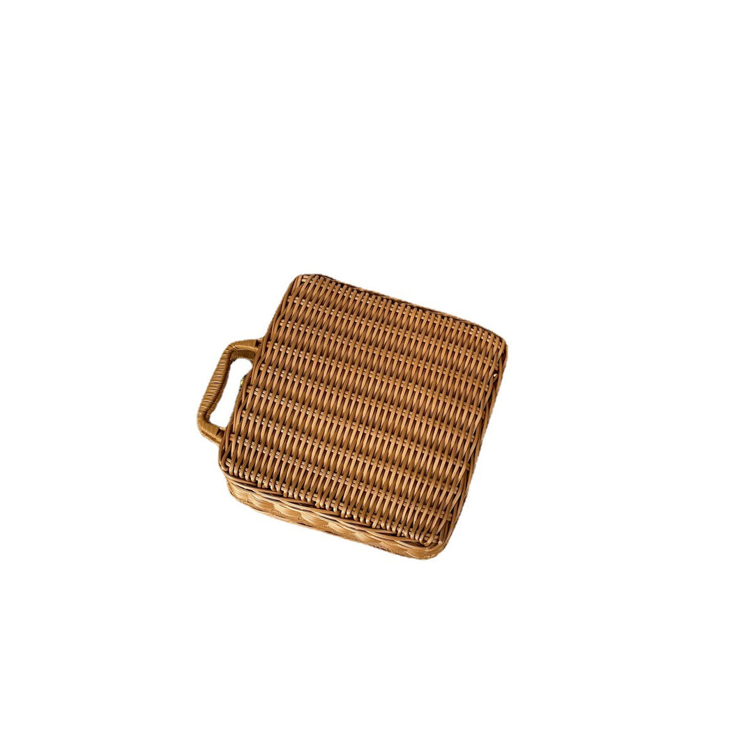 Ladies stylish rattan crossbody bag Kalsten