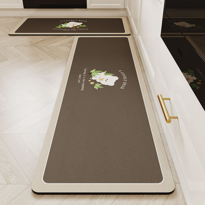 Playful Anti-Fatigue Kitchen Mat