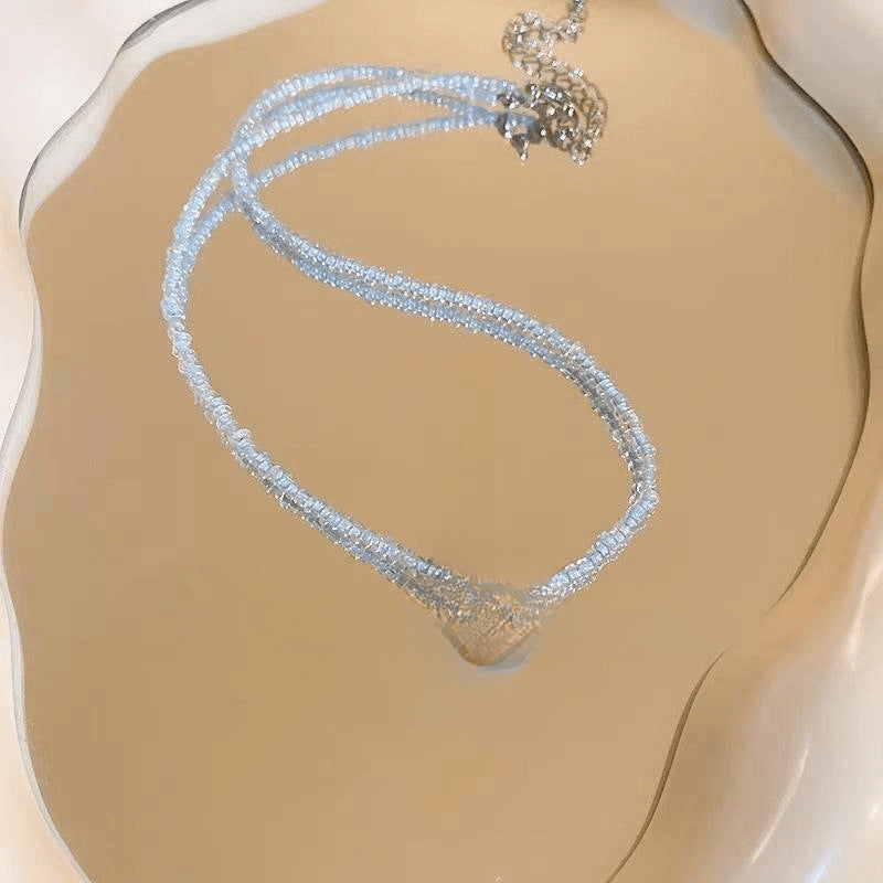 Handcrafted Beaded Choker Necklace Kalsten