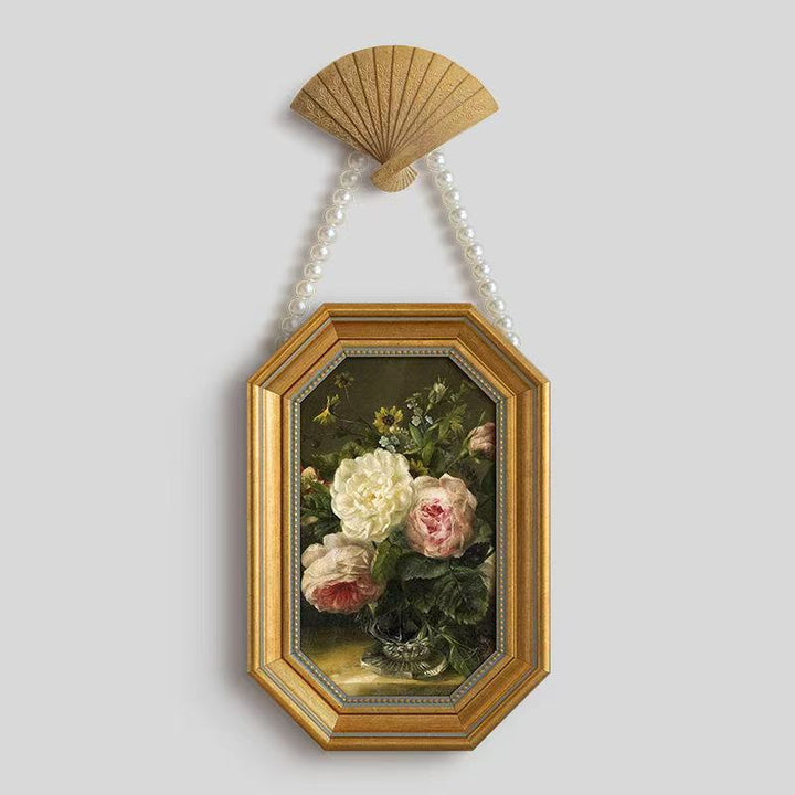 Decorative Flower Pattern Wall Art