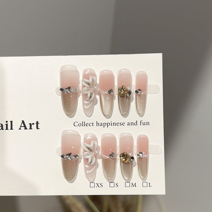 Creative Floral Nail Art Set