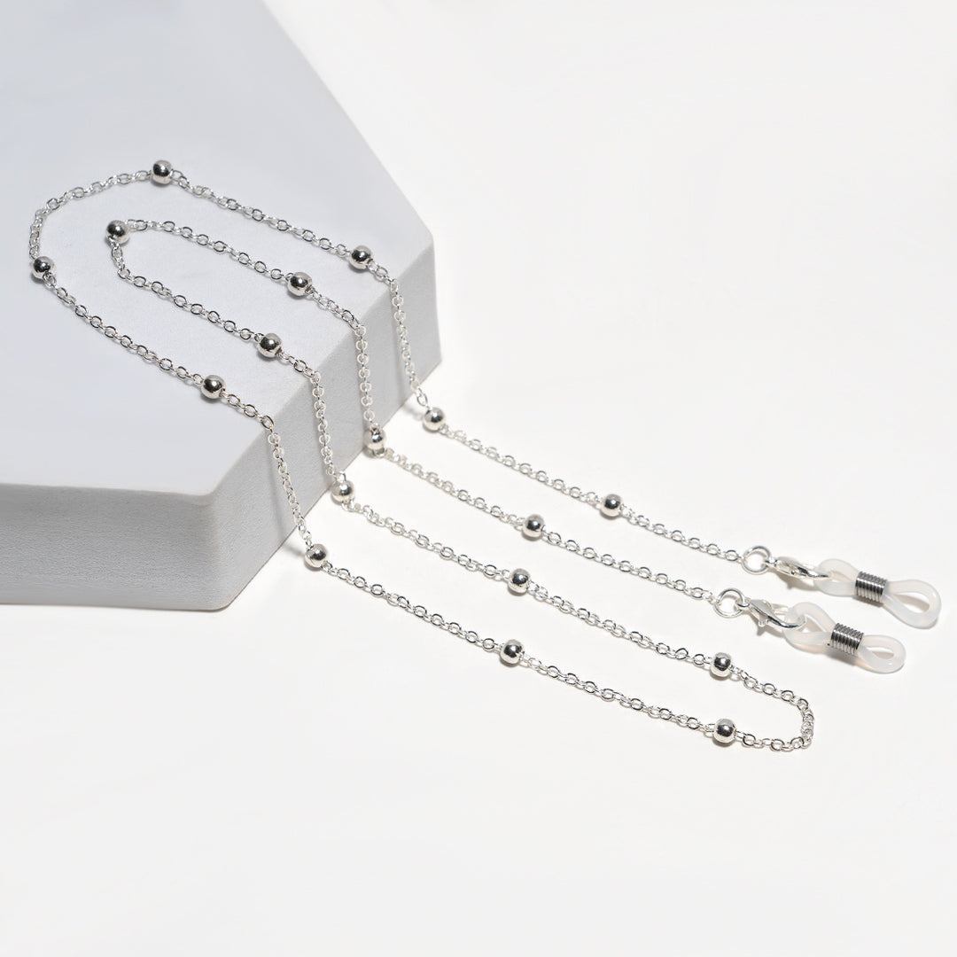 Beaded Eyewear Chain with Secure Clasps kalsten