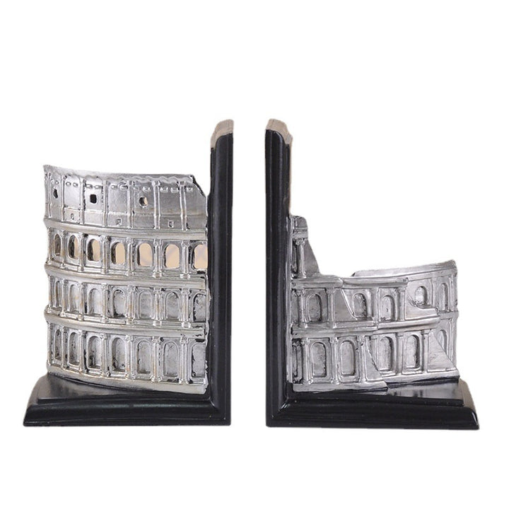 Decorative Colosseum Bookends