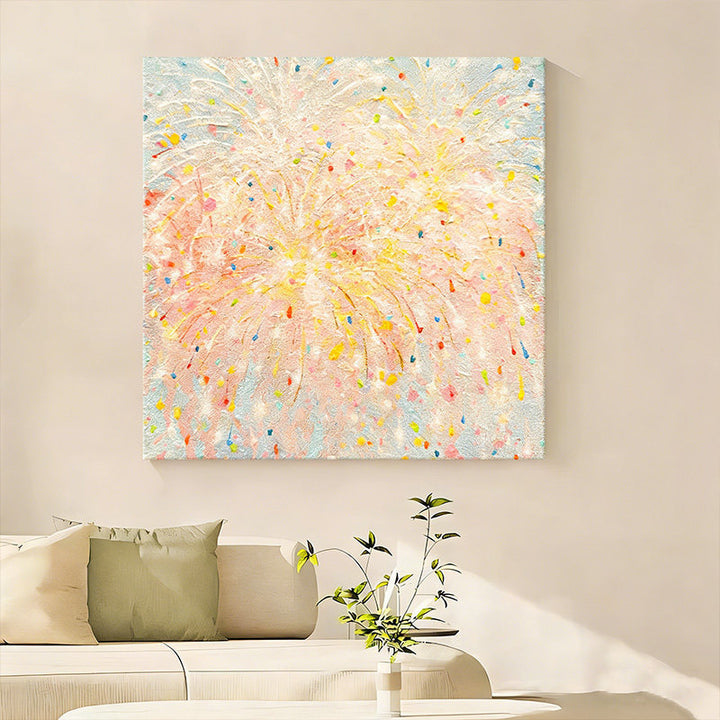 Colorful Abstract Canvas Art
