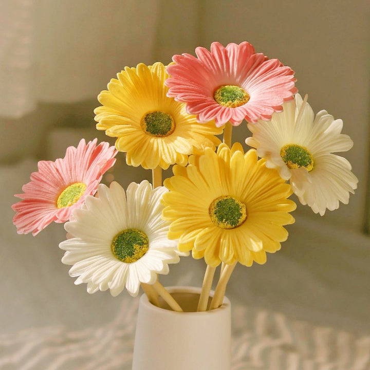 Faux Floral Gerbera Daisy Bouquet