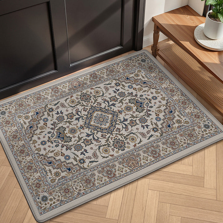 Ornate Vintage-Inspired Entrance Mat