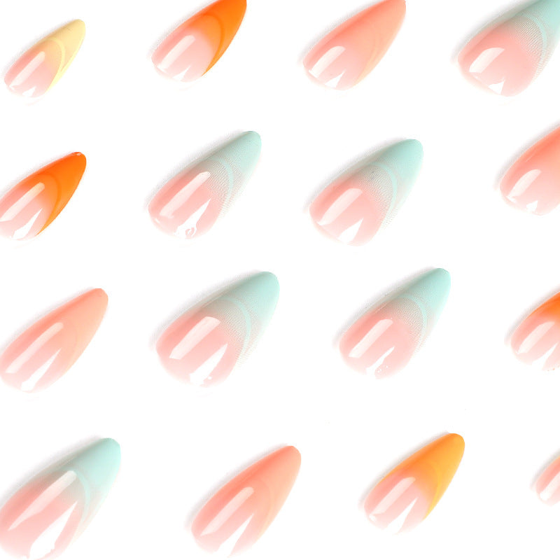 Artificial Nail Tips with Gradient Kalsten