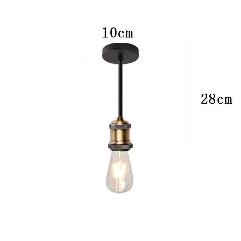 Minimalist Gold Accent Pendant Light