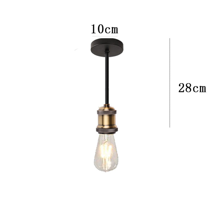 Minimalist Gold Accent Pendant Light