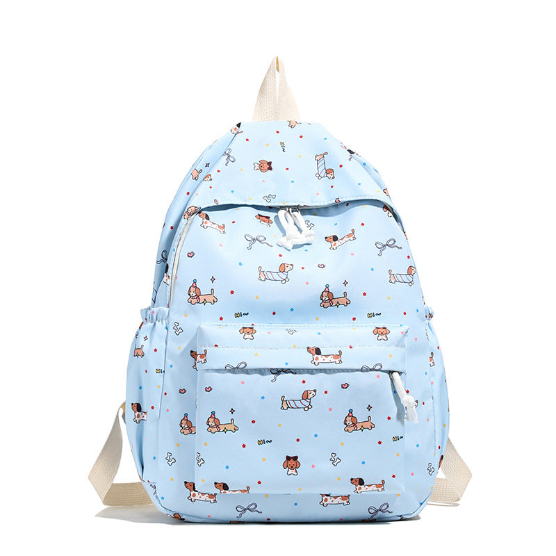 Backpack with Cheerful Dog Motif Kalsten