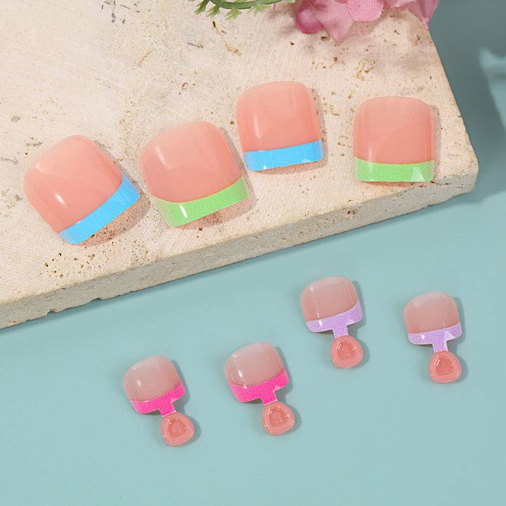Creative nail set with colorful artificial nails Kalsten
