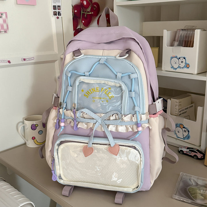Stylish Multi-Pocket Casual Backpack