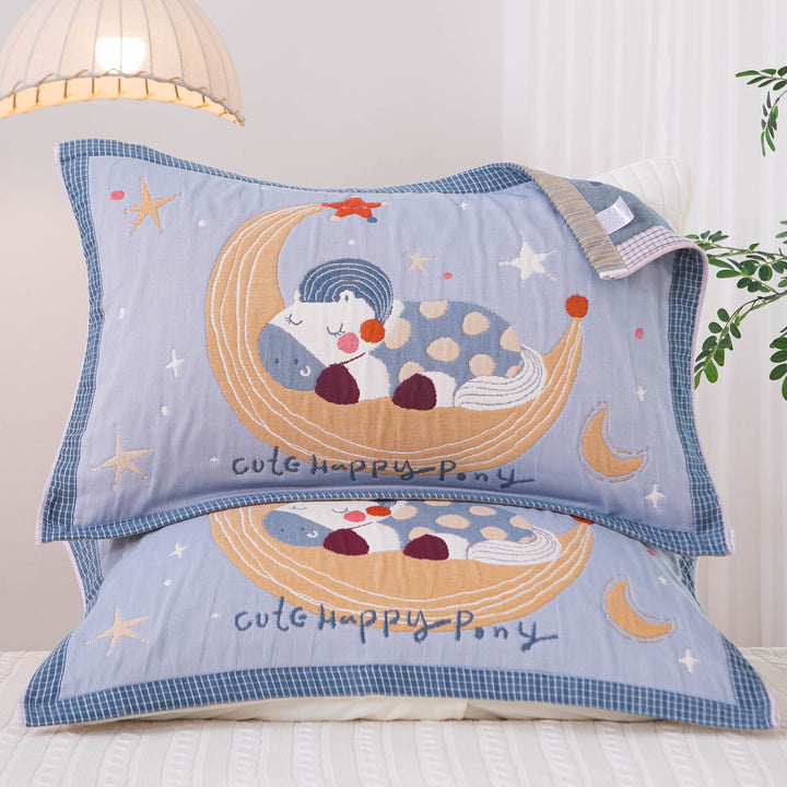Women's pillowcase with cute horse motif Kalsten