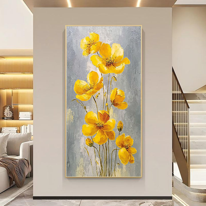 Floral Wall Art Canvas Print