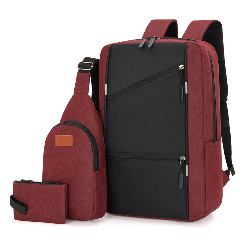 Versatile Travel Backpack and Sling Bag Set Kalsten
