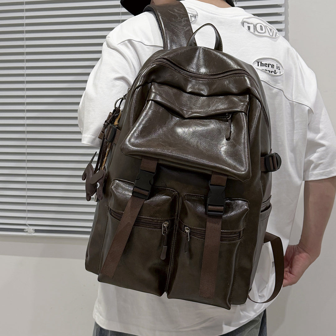 Durable Leather Backpack Kalsten