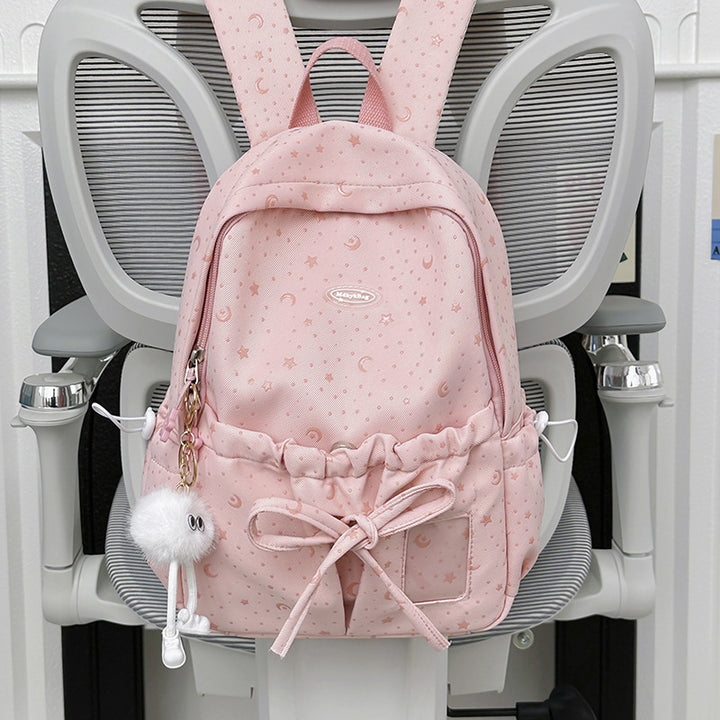 Cute Character-Design Casual School Backpack