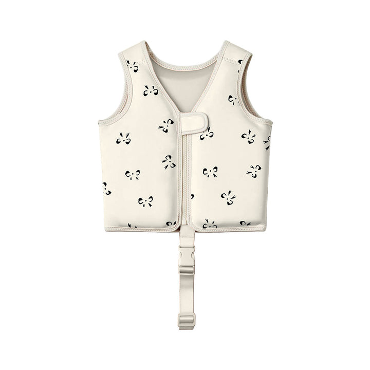 Adjustable Floral Print Swim Vest