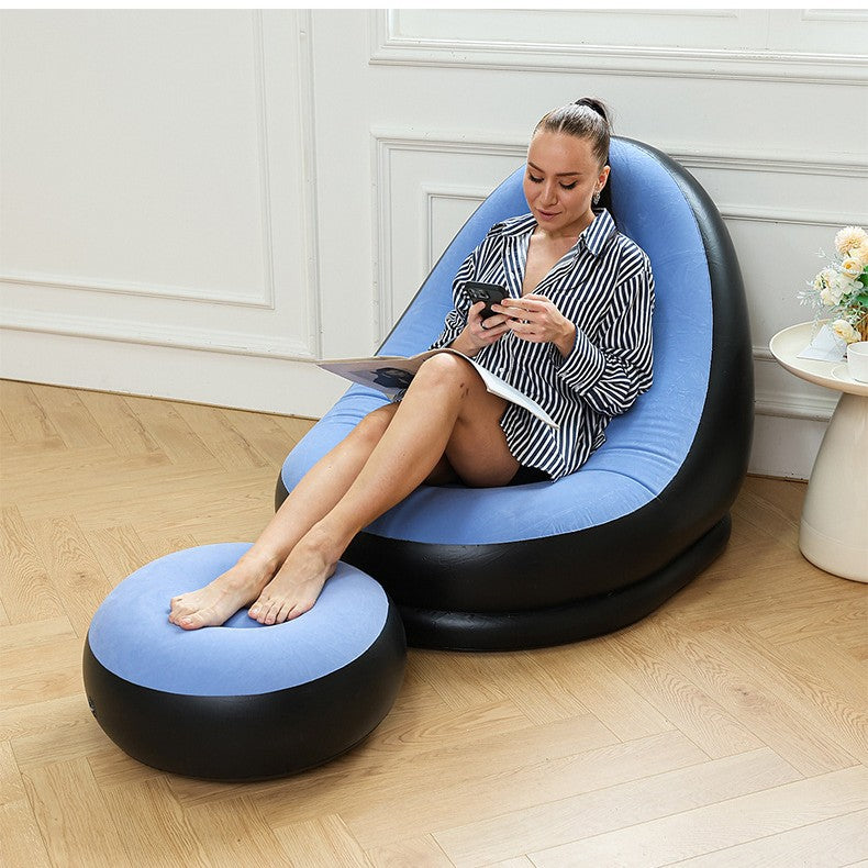 Women Inflatable Comfort Sofa with Ergonomic Backrest Kalsten