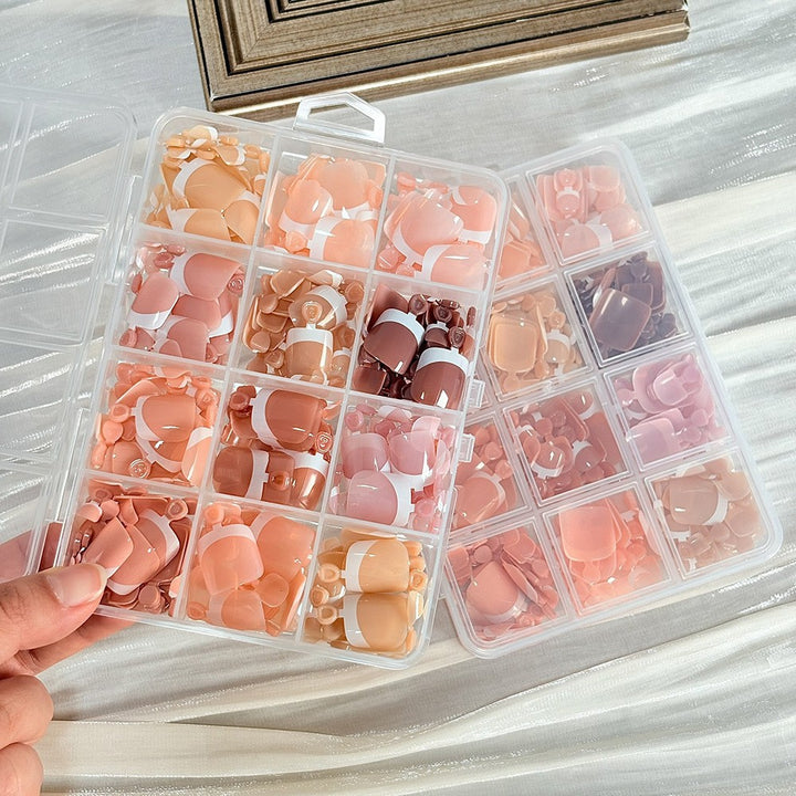 Variety Press-On Nail Tips Set Kalsten