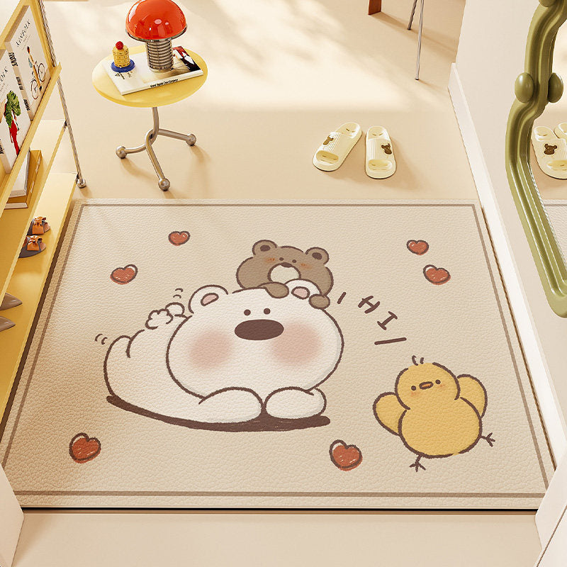 Whimsical Pet-Themed Area Mat
