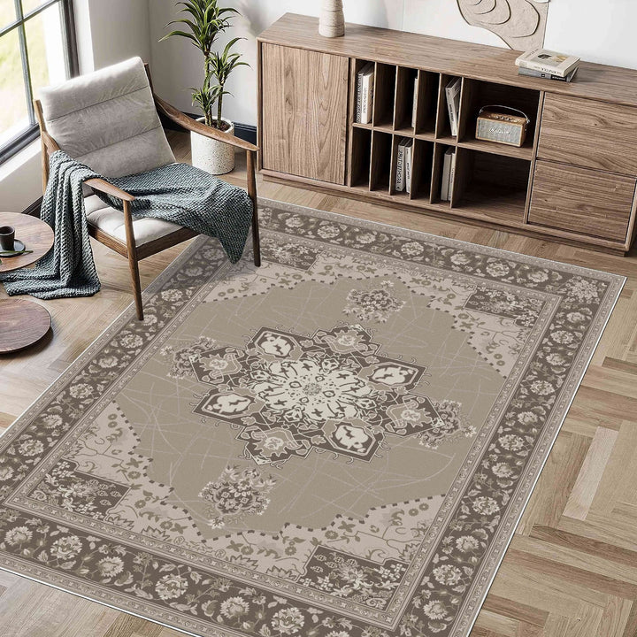 Geometric Pattern Area Rug Kalsten