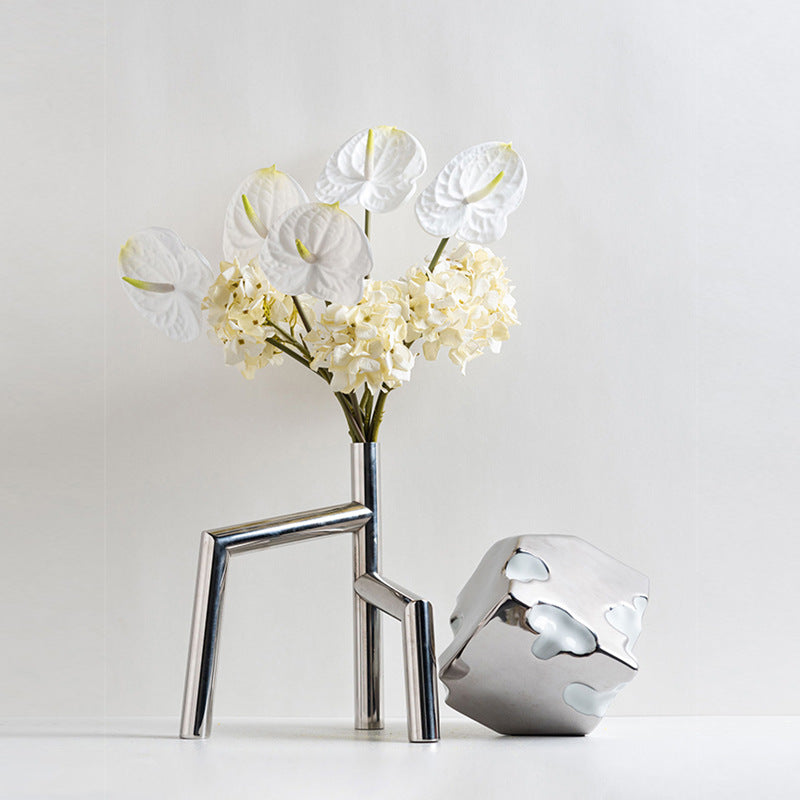 Contemporary Metal Decorative Sculpture