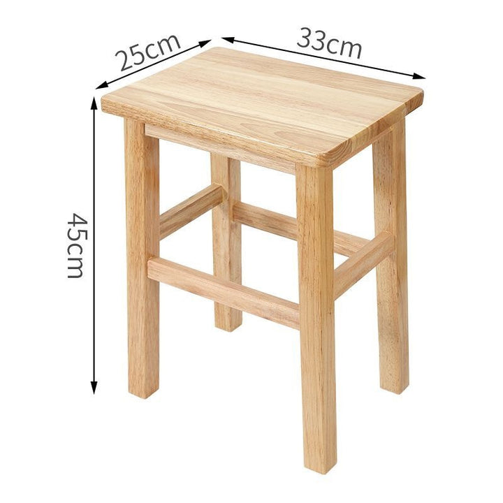 Minimalist Wooden Stool Kalsten