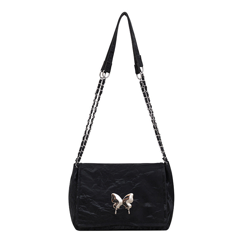 Elegant Butterfly-Embellished Crossbody Bag