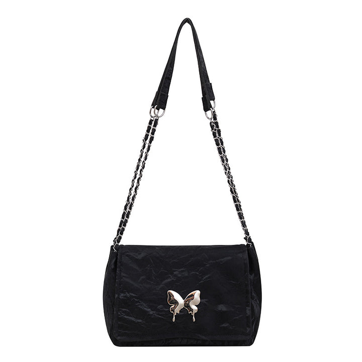 Elegant Butterfly-Embellished Crossbody Bag