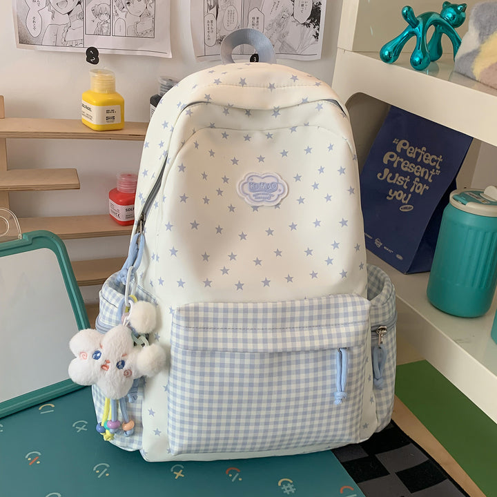 Stylish Star-Print Backpack Kalsten