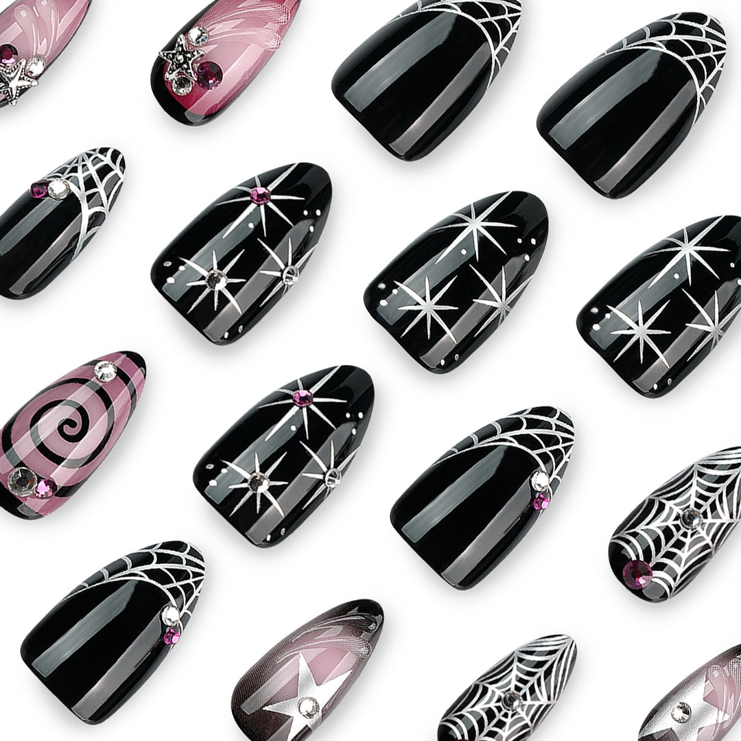 Artistic Halloween Nail Art Kalsten