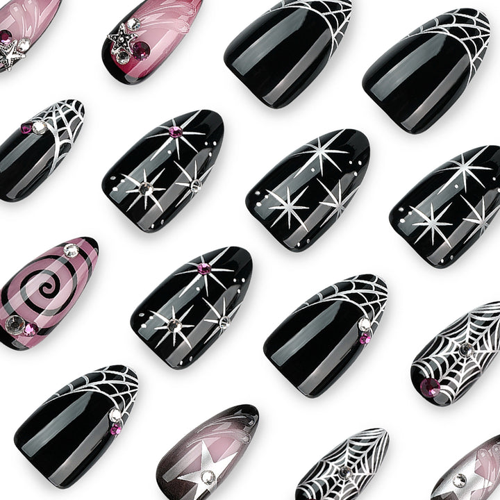 Artistic Halloween Nail Art Kalsten