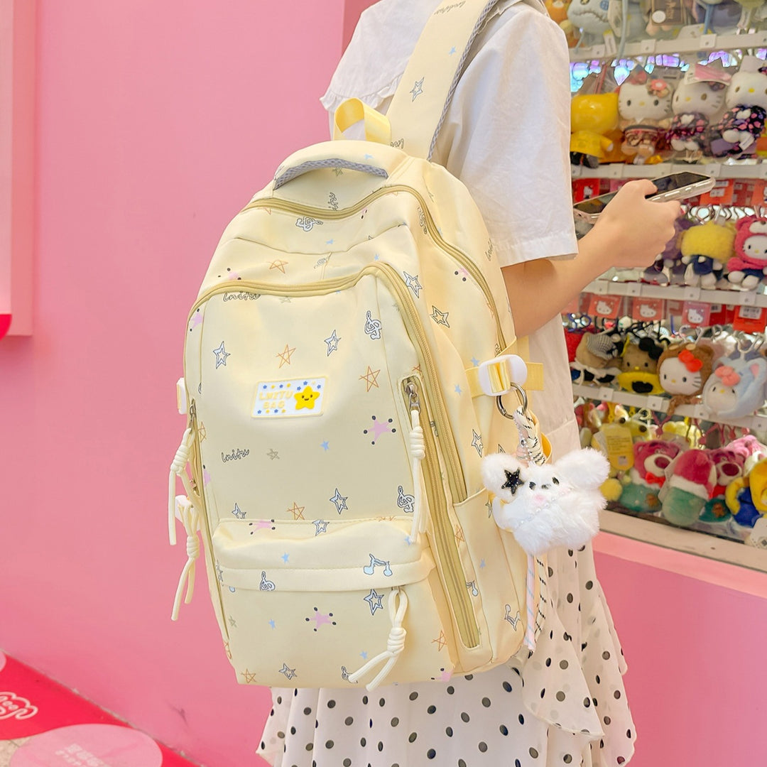 Playful Polka Dot School Backpack Kalsten