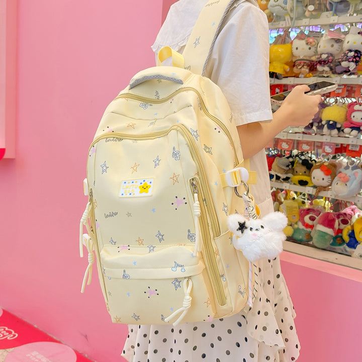 Playful Polka Dot School Backpack Kalsten
