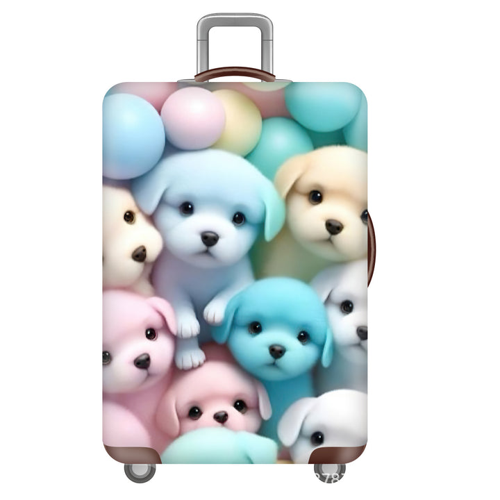 Unisex Hard-shell suitcase with cute cat motif Kalsten