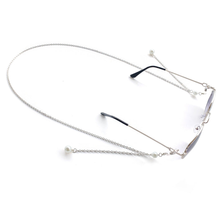 Elegant Pearl-Enhanced Eyewear Chain Kalsten