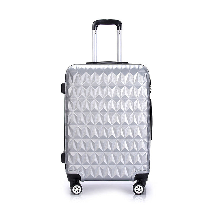 Unisex Textured Hard Shell Cabin Suitcase Kalsten