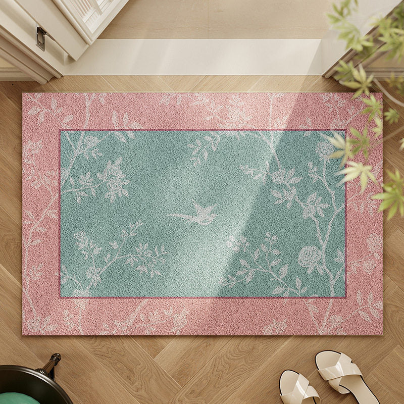 Decorative Floral Area Mat